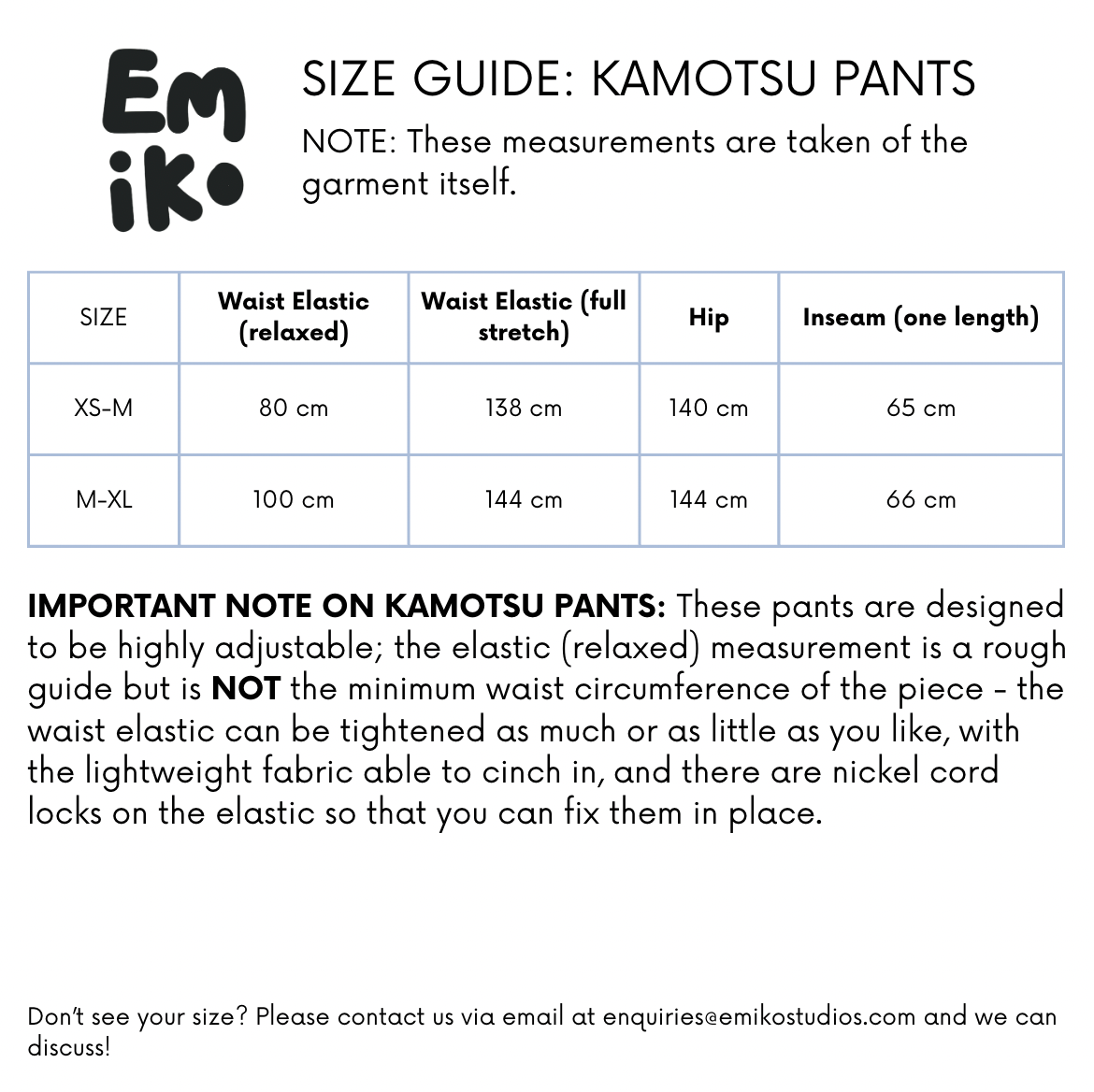 Kamotsu Pants in Blue