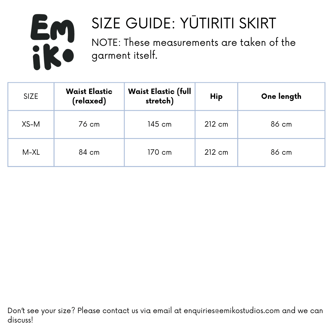 Yūtiriti Skirt in Black Linen