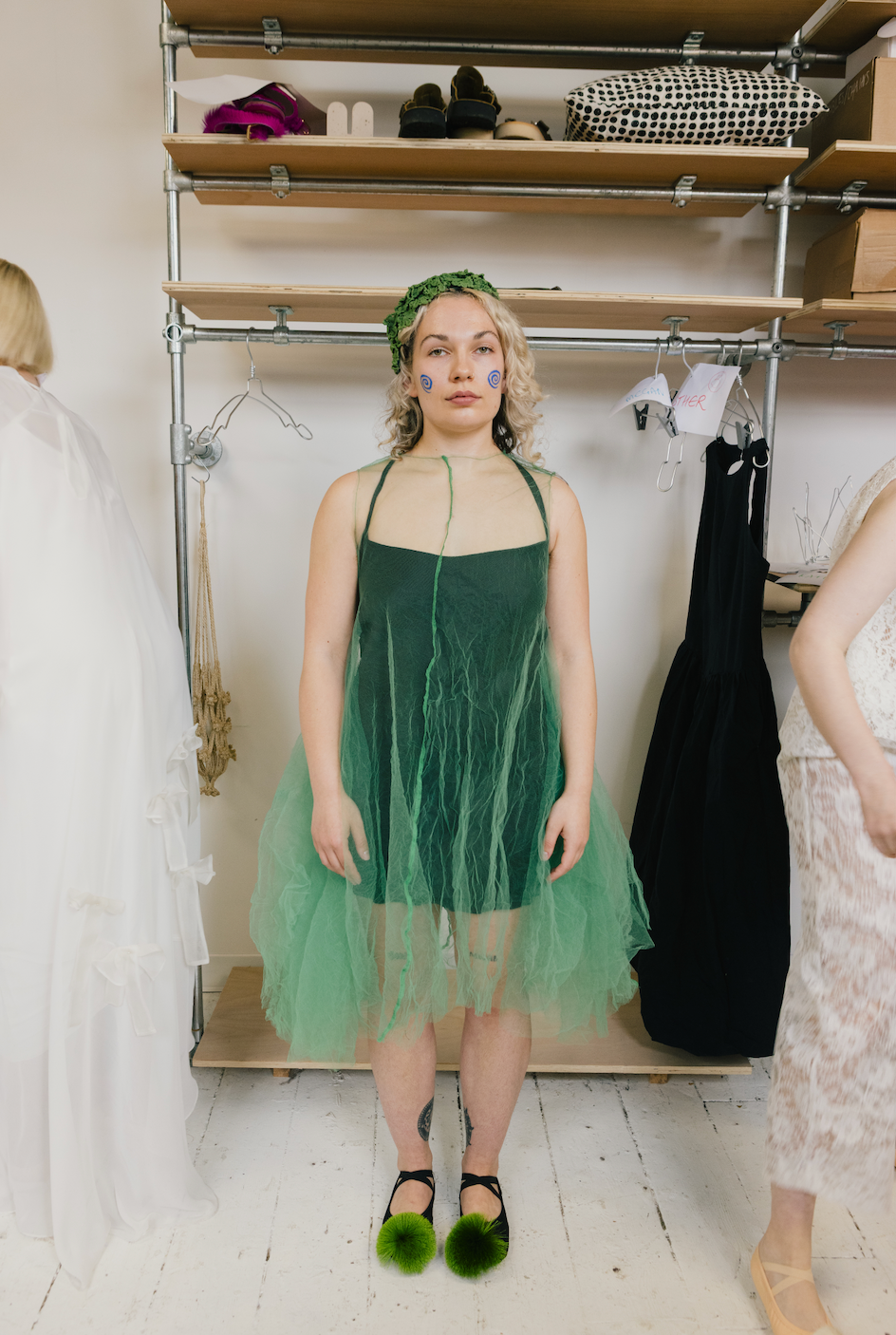 Green Tulle Dress