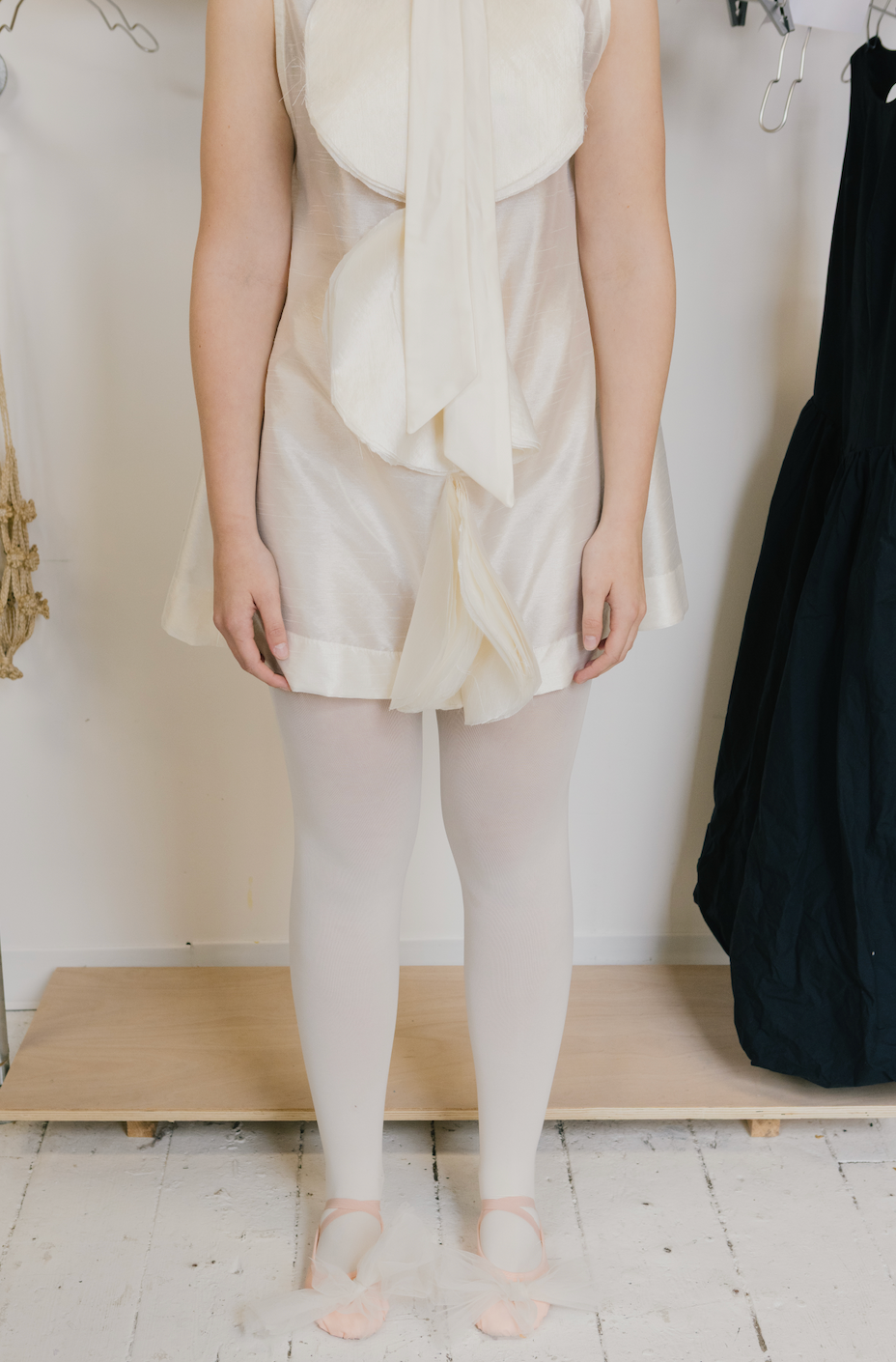 Ivory Circle Dress