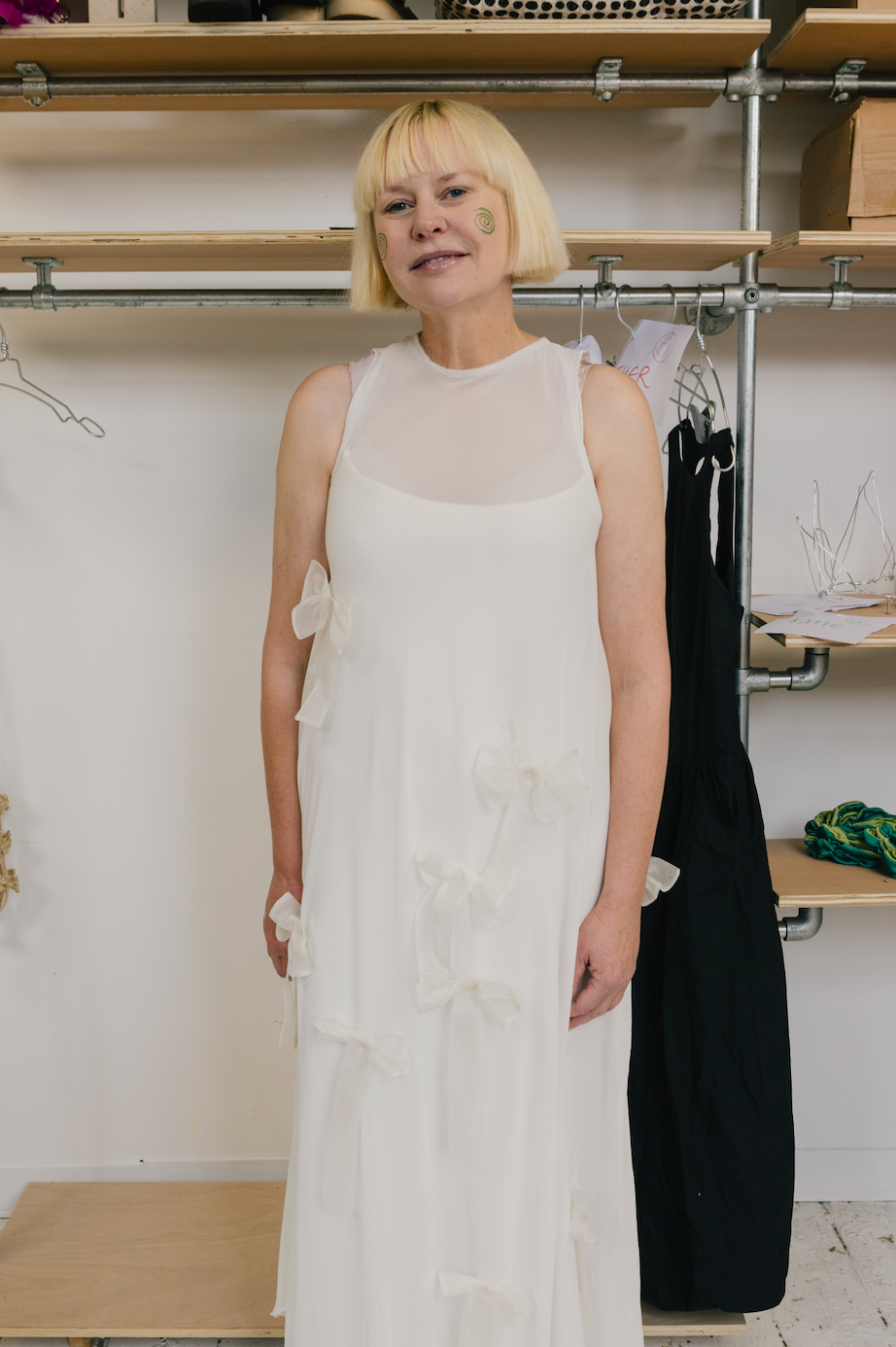 Ivory Bow Dress