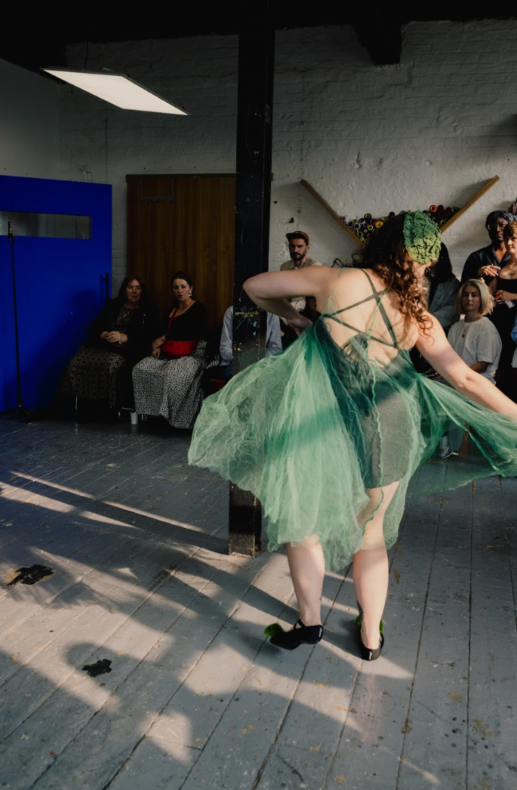 Green Tulle Dress