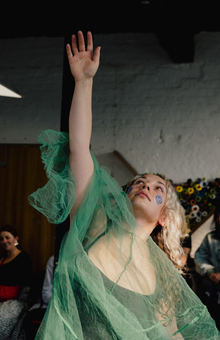 Green Tulle Dress