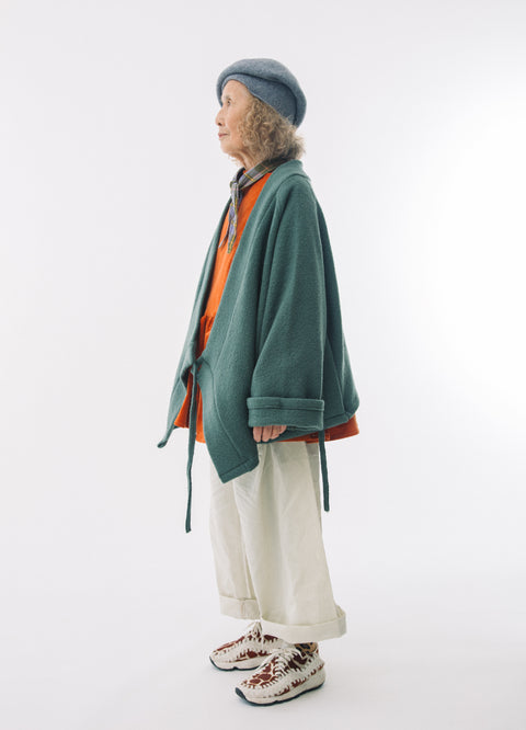 Ūru Kimono Jacket - Green
