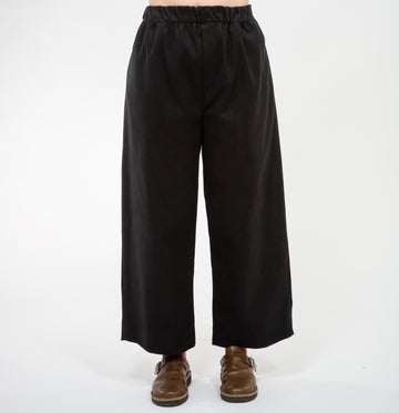 Sana Pants in Black Denim - Ready to Ship