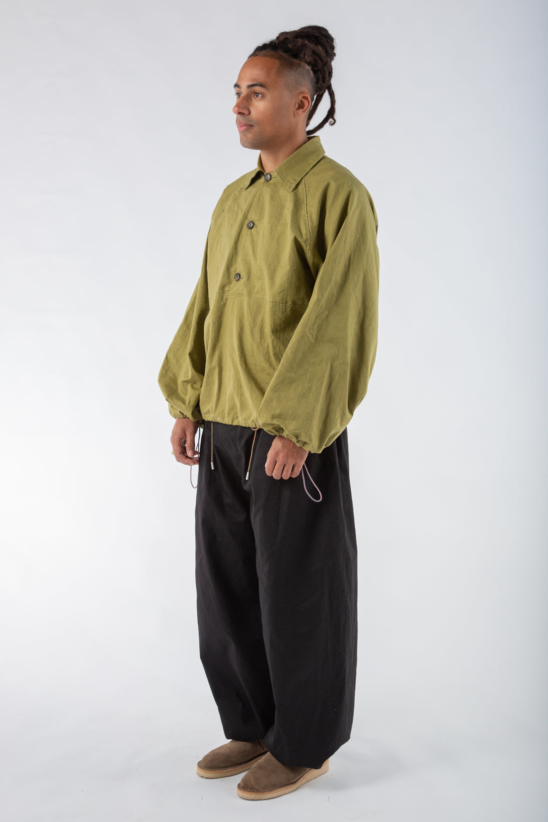 Tie Kamotsu Pants in Black